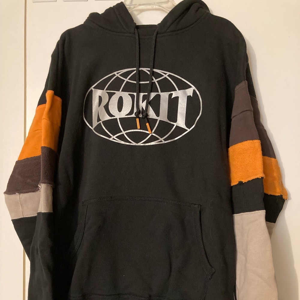Converse X Rokit Pullover Crossover Splicing Black - image 1